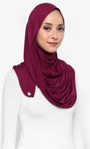 Jersey Shawl in Berrylicious