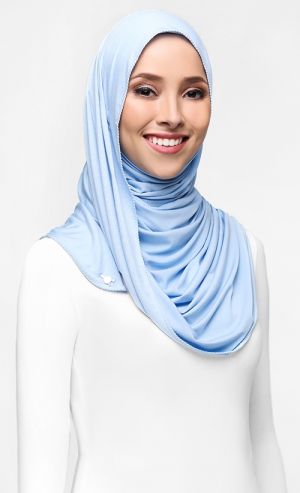 Jersey Shawl in Cloud