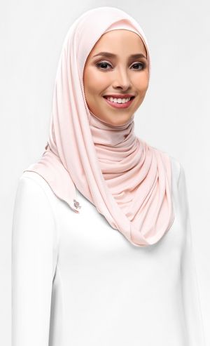 Jersey Shawl in Strawberry Smoothie