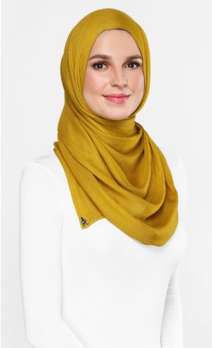 Faux Cashmere Scarf in Honey Drizzle