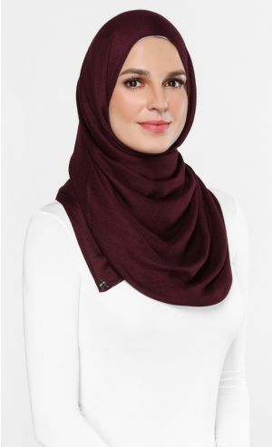 Faux Cashmere Scarf in Deep Secret