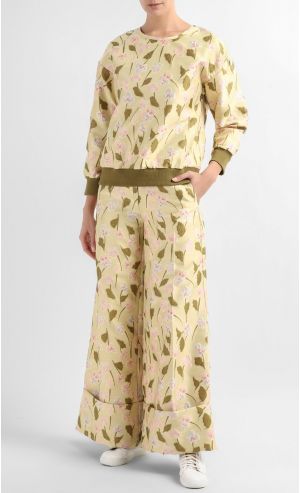 Eloise Cuffed Trousers in Mellow