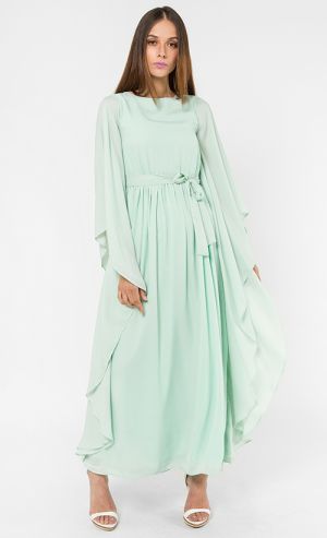 Axiera Kaftan in Dusty Mint