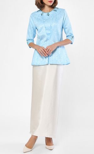 Textured Top in Blue