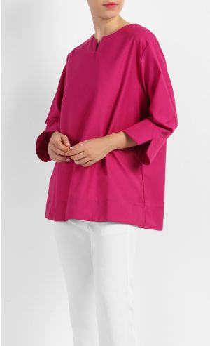 Kedah Top in Fuchsia