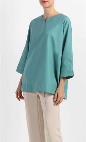 Kedah Top in Sea Green