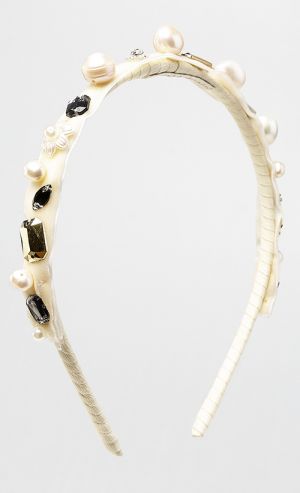 Royal Headband in Cream