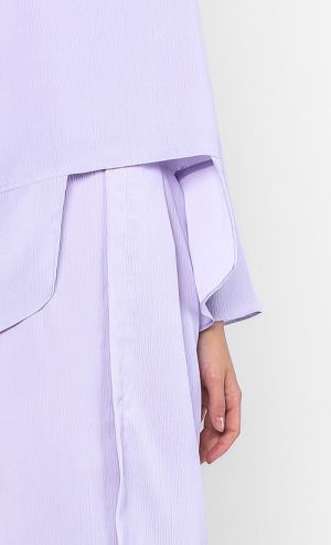 Giselle Kurung in Lilac
