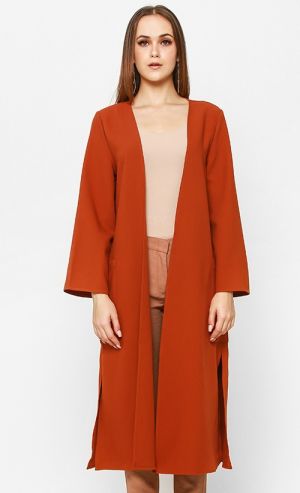 Rita Cardigan in Tangerine