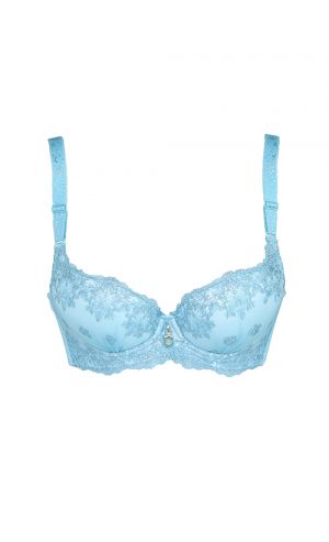 Push up Bra B Cup in Blue 