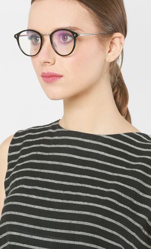 Curtis Glasses in Black
