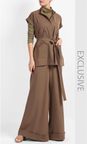 Palazzo Pants in Brown