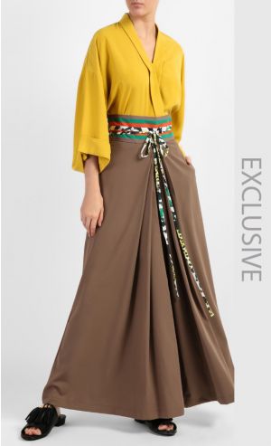 Kimono Top in Yellow