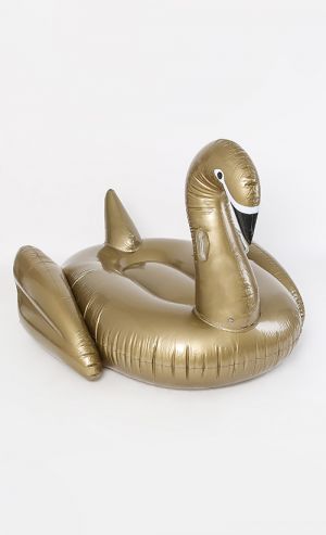 Swan Float in Gold