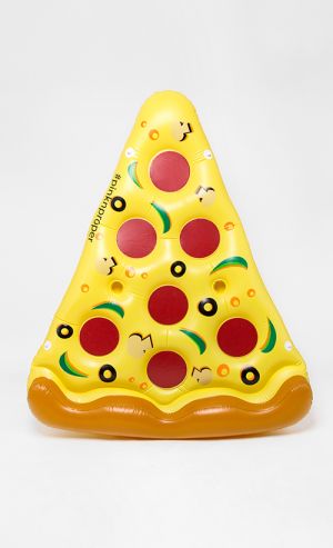 Pizza Float in Yellow