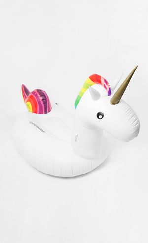 Unicorn Float in White