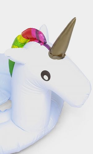 Baby Unicorn Float in White