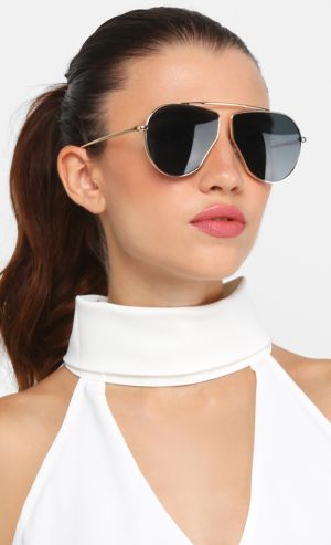 Mason Sunglasses in Black Lens