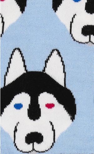 Husky 2 Socks in Blue