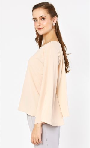 Helen Top in Peach