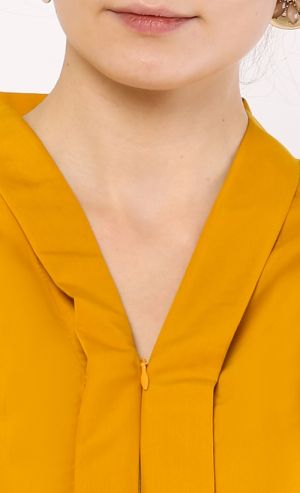 Rokiah Kebaya Set in Mustard Yellow