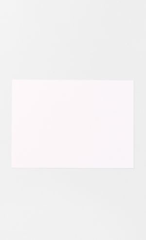  Sleepy Eyelashes Print Card in White