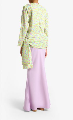 Bo-Kaap	Modern Kurung in Print Purple
