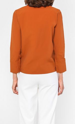 Kaia Dual Shirt in Terracota