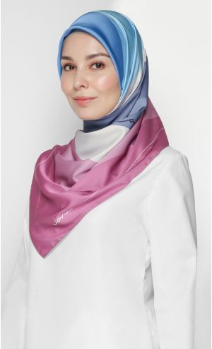 Mabyn Square Shawl in Khaki Brown