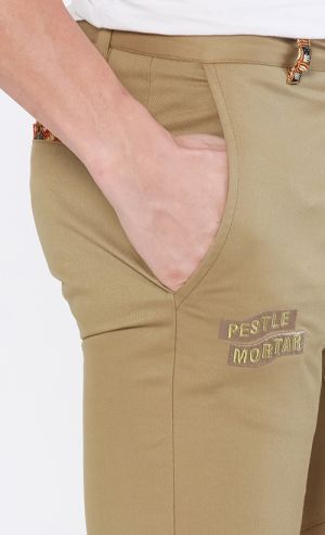 Division Shorts in Tan 