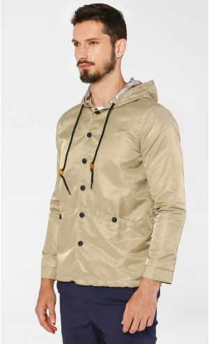 Ikon Anorak Hoodie in Desert