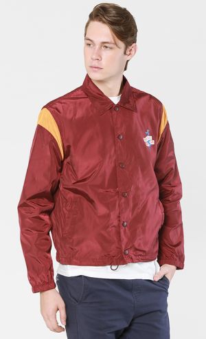 Prescription Coach Jacket in Burgundy