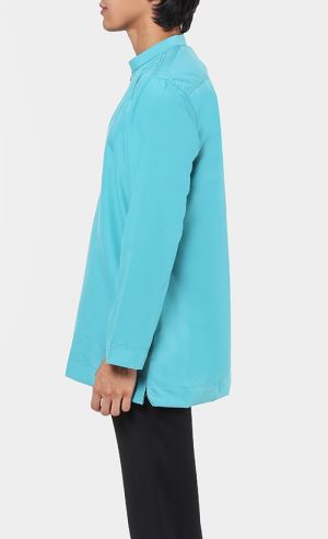 Kurta Al Idrus Top in Baby Blue