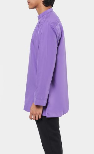 Kurta Al Idrus Top in Lavender Purple