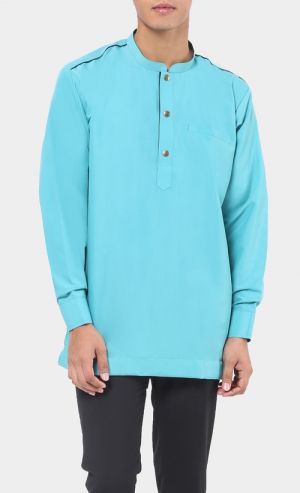 Kurta Al Hazim in Baby Blue