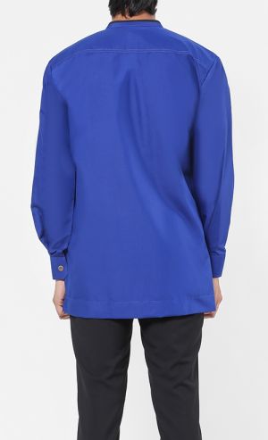 Kurta Al Hariz Top in Royal Blue