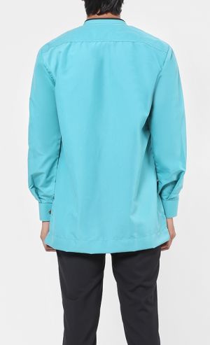 Kurta Al Hariz Top in Baby Blue