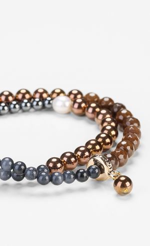 Bobby Wrap Bracelet in Bronze