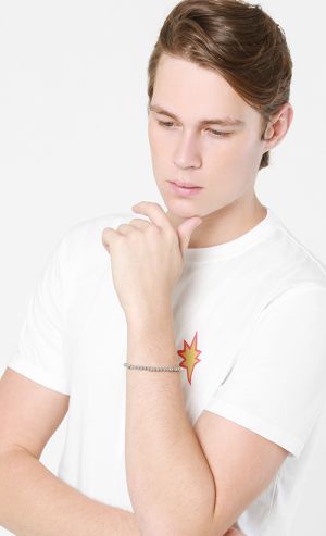 Bob Bracelet in Silver Hematite