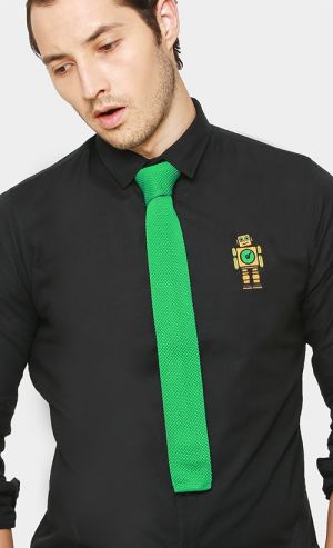 Ormek Tie in Emerald Green
