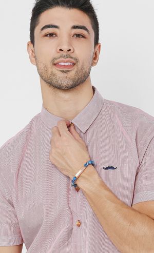 Rokk Imperial Blue x Rose Gold Bracelet in Multi
