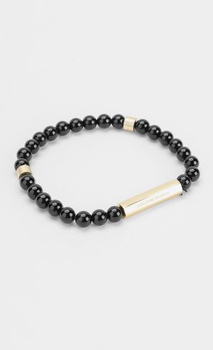 Skala Polished Noir x Brass Bracelet in Multi