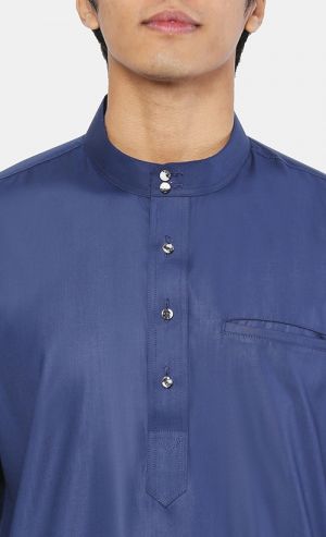 Kubah Butang Baju Melayu in Black and White 