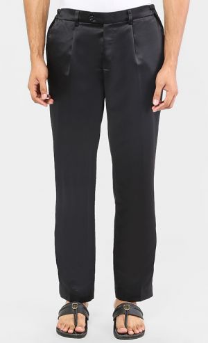 Brocade Baju Melayu in Black