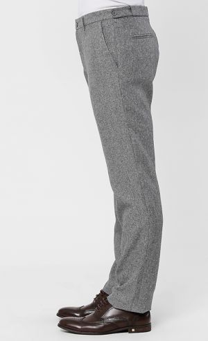 Zeus Tailored Pants in Navy Blue