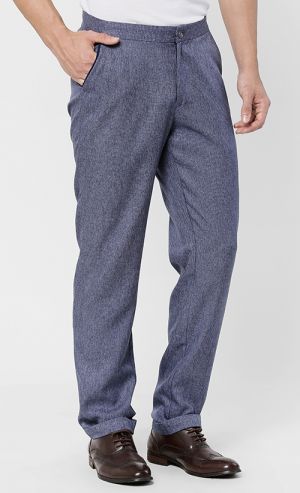Raea Tailored Pants in Blue