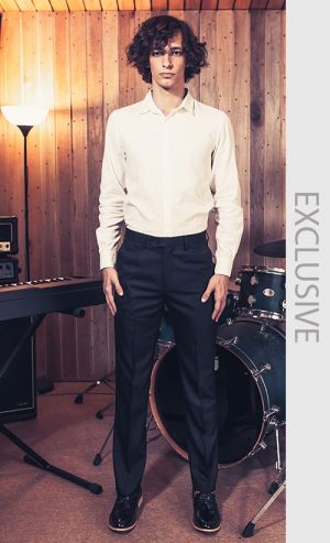 KYLE Tailored Slim Shirt in White