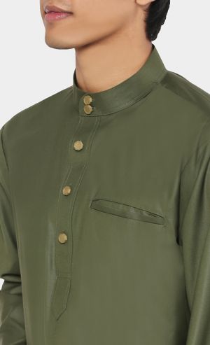 Butang Baju Melayu Set in Bronze 3D