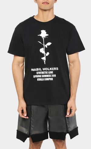 SS Synthetic Love T-Shirt in Black