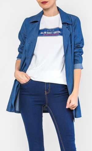 JALAN BUKIT BINTANG Unisex T-Shirt in White